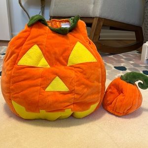 Pottery Barn Toddler Pumpkin Costume
